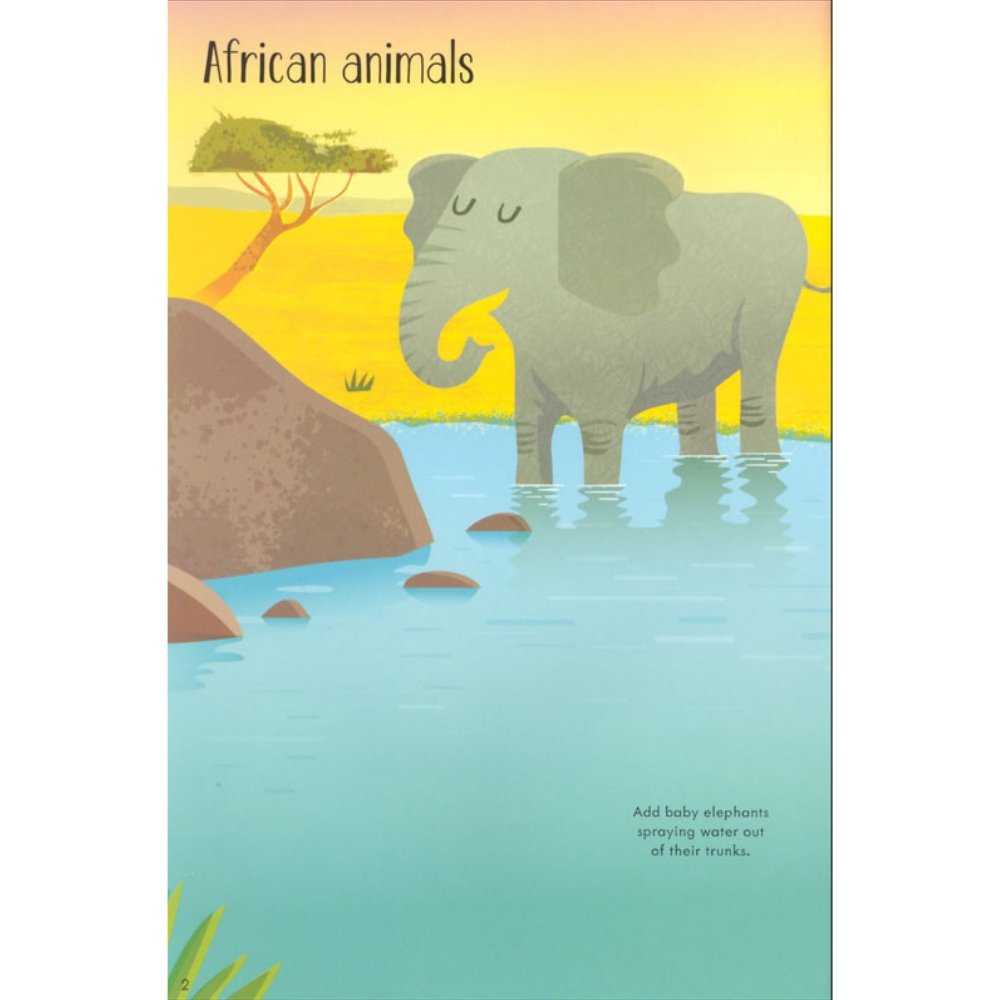 Little Stickers Animals Book - Safari Ltd®