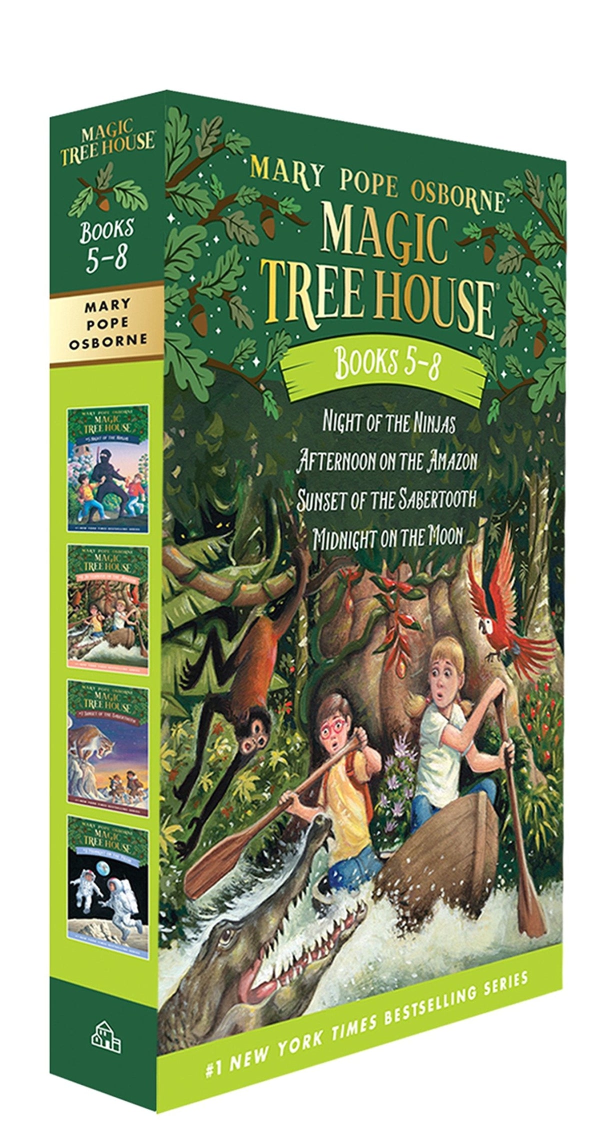 Magic Tree House Merlin Missions Books 1-4 Boxed Set (Magic Tree
