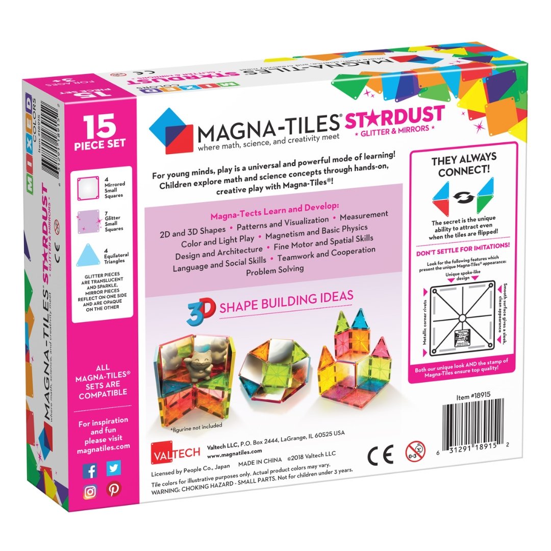 Magna-Tiles Stardust 15 pc - Safari Ltd®