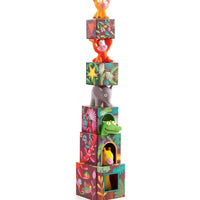 Maxi Topanijungle Nest and Stack Blocks + Animals - Safari Ltd®