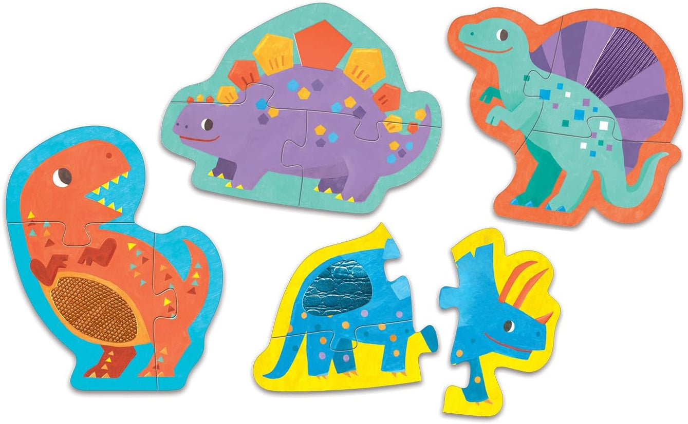 Mighty Dinosaurs My First Touch & Feel Puzzle | Mudpuppy | Safari Ltd®