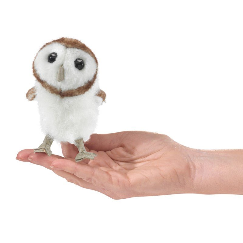 Mini Barn Owl Finger Puppet | Puppets & Marionettes | Safari Ltd®