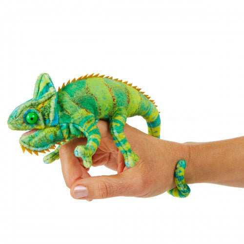 Mini Chameleon Puppet - Safari Ltd®