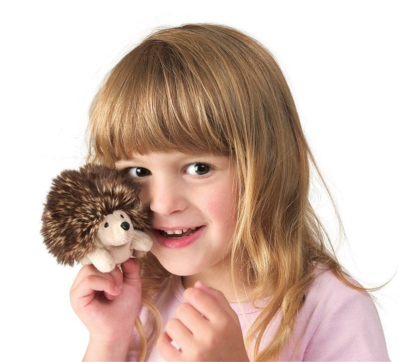 Mini Hedgehog Finger Puppet - Safari Ltd®