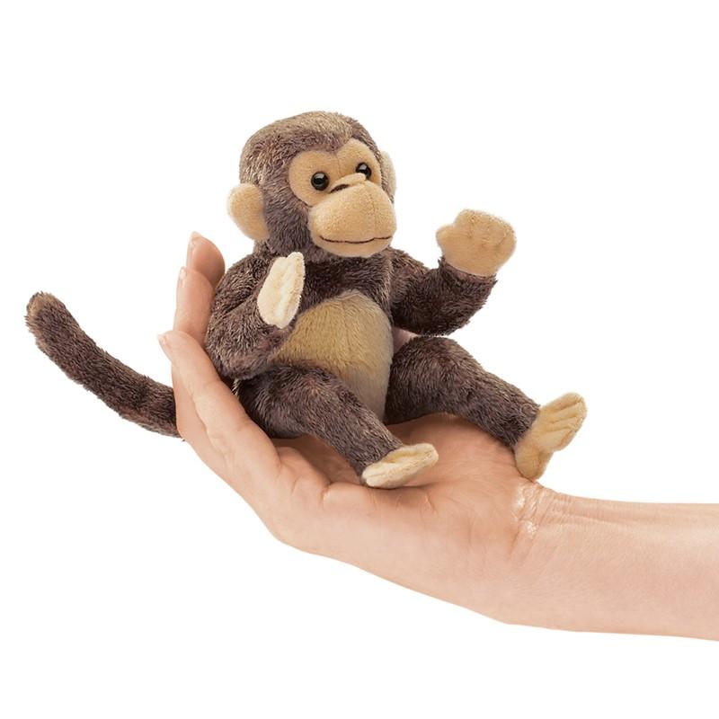 Mini Monkey Finger Puppet | Puppets & Marionettes | Safari Ltd®