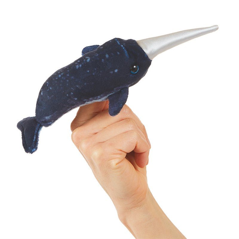 Mini Narwhal Finger Puppet - Safari Ltd®