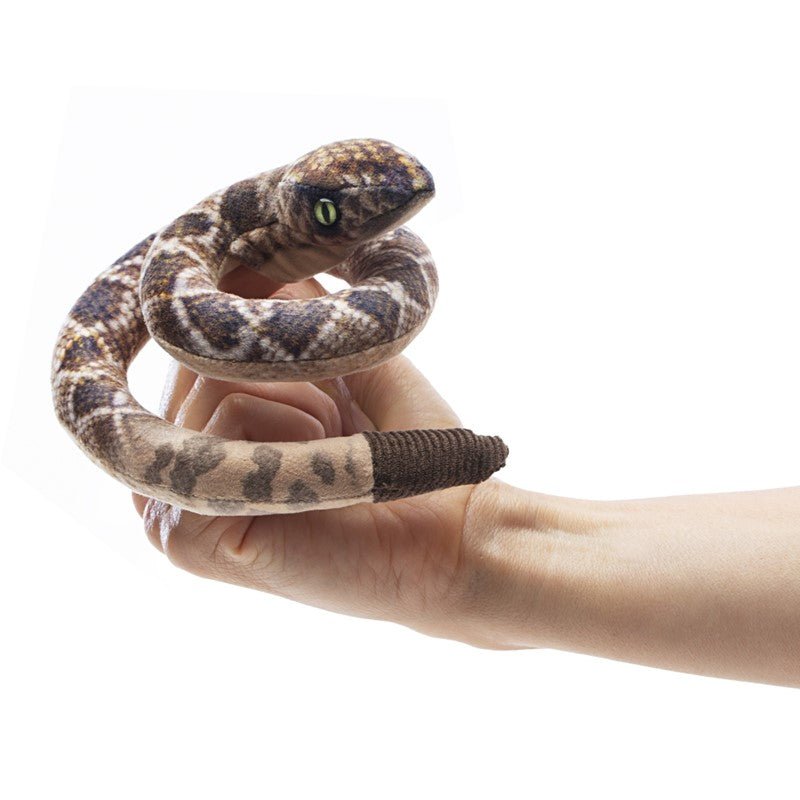 Mini Rattlesnake Finger Puppet - Safari Ltd®