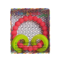 Mulberry Teether - Punchy Pink - Safari Ltd®