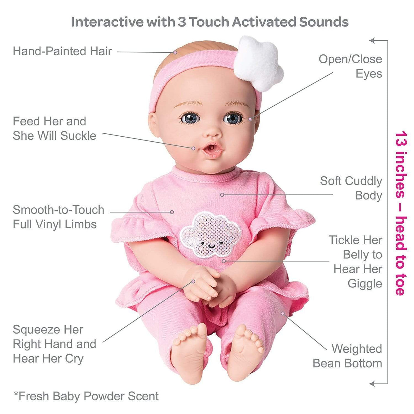 NurtureTime Baby - Soft Pink - Safari Ltd®