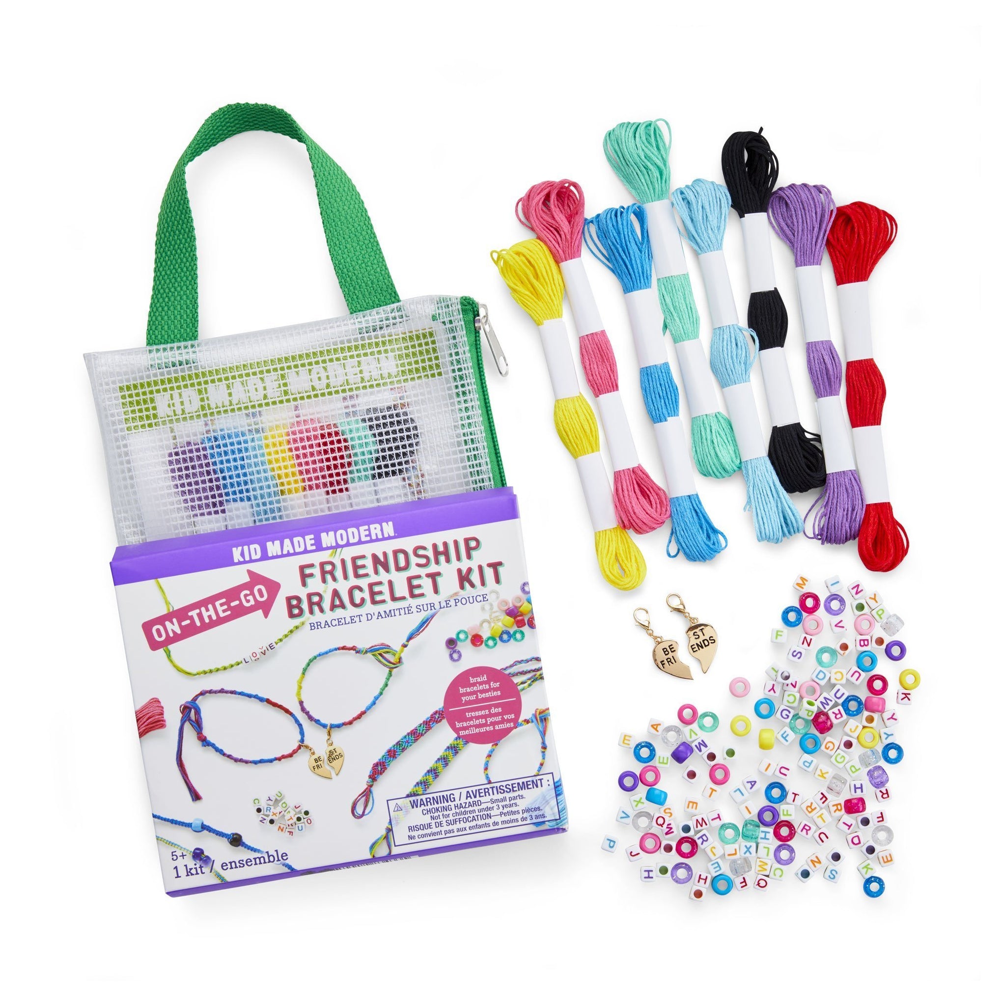 On-The-Go Friendship Bracelet Kit | Craft Kits | Safari Ltd®