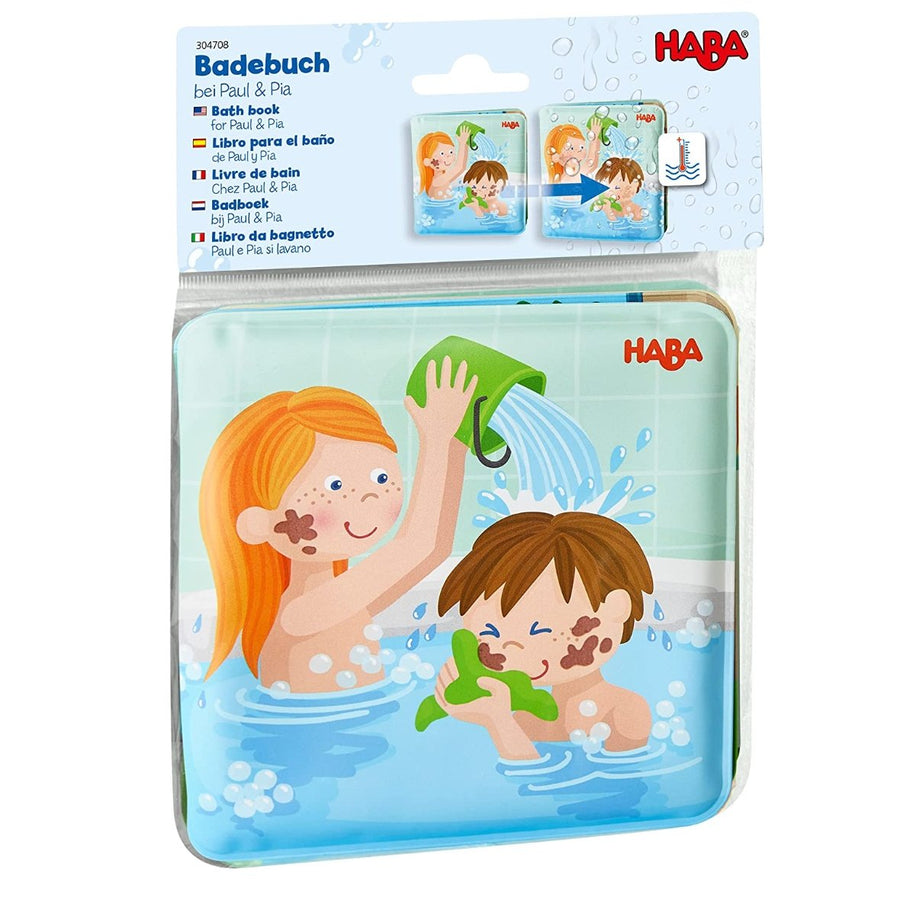 Paul & Pia Wash Day Bath Book - Safari Ltd®