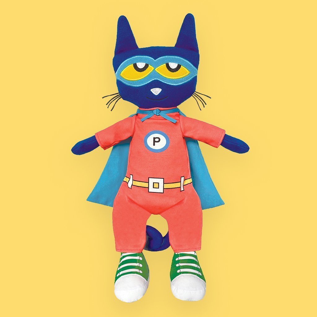 Merrymakers Pete The Cat Super Pete Doll