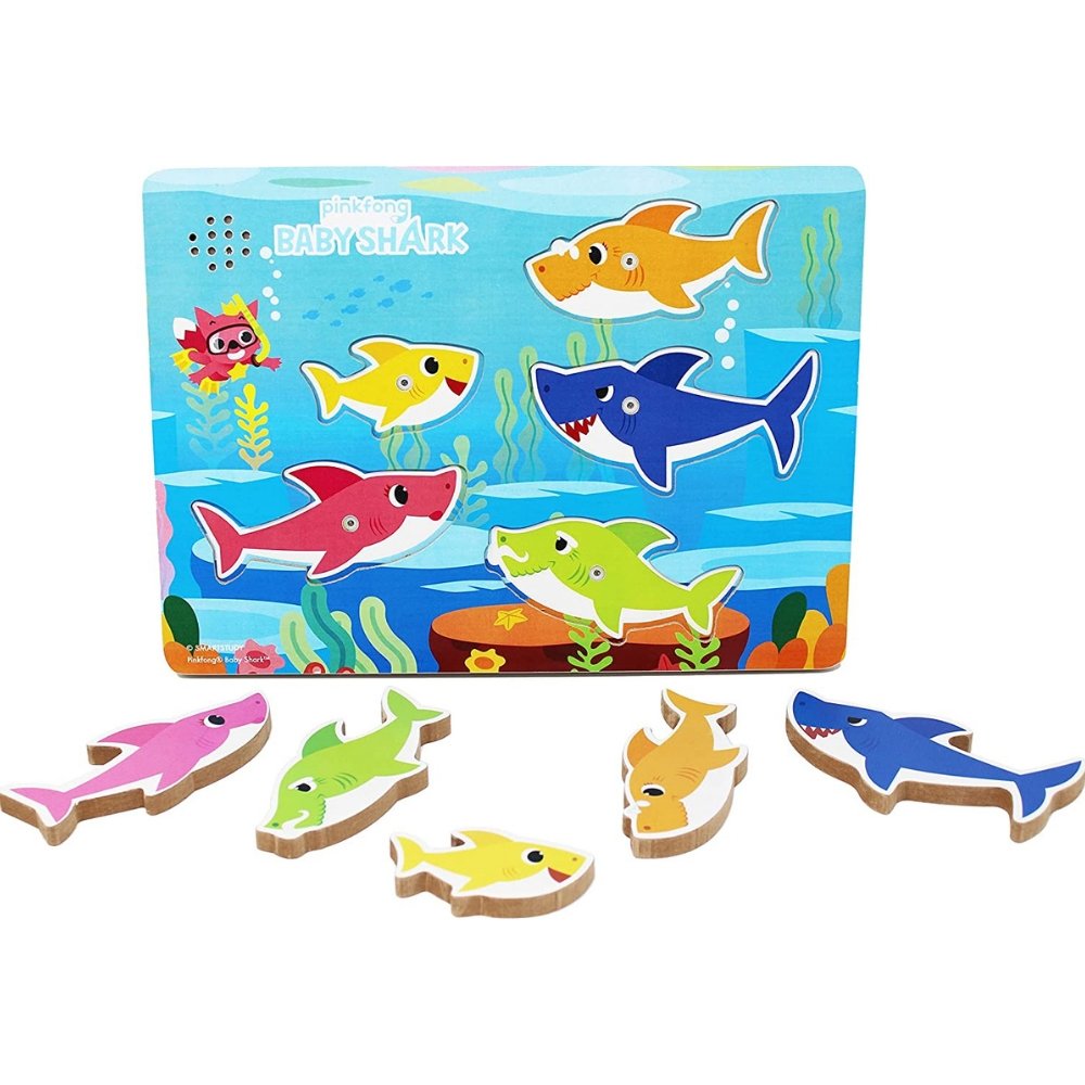 Pinkfong baby shark wooden puzzle online