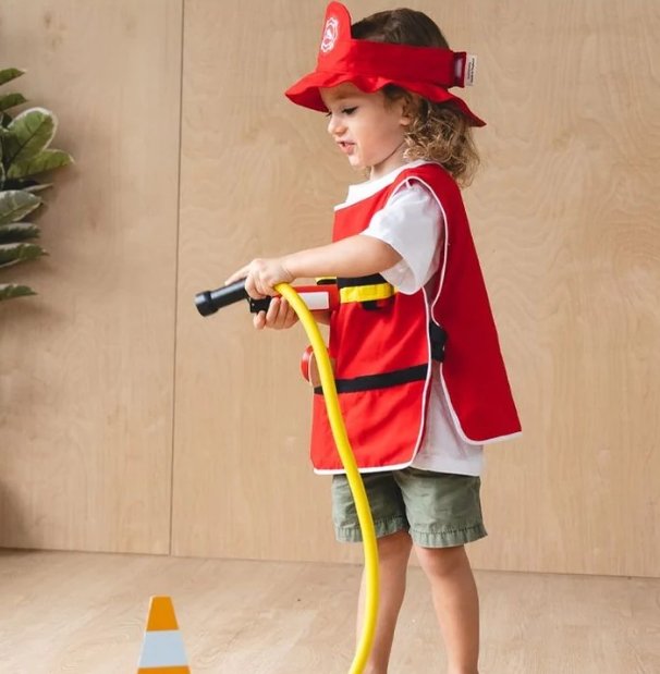 Plan Toys Fire Fighter Play Set - Safari Ltd®