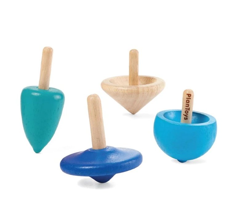 Plan Toys Spinning Tops - Safari Ltd®