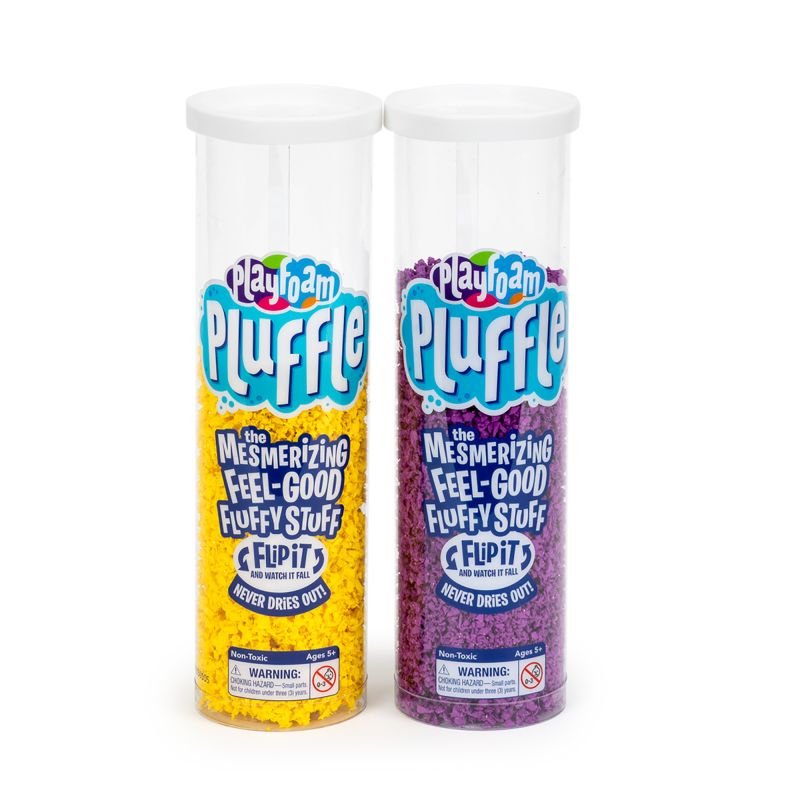 Playfoam Pluffle Yellow & Purple 2-Pack - Safari Ltd®