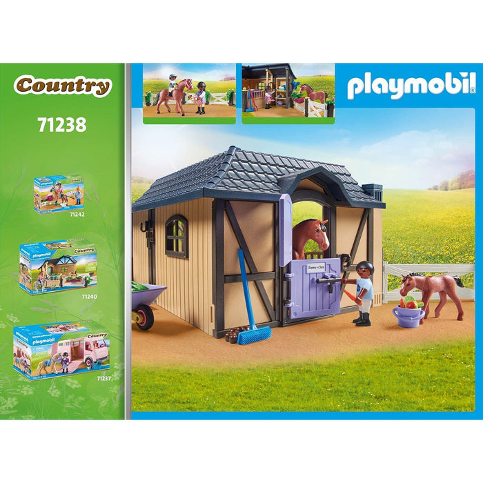 Playmobil Country #5671 Take Along Horse Stable Equestrian Country