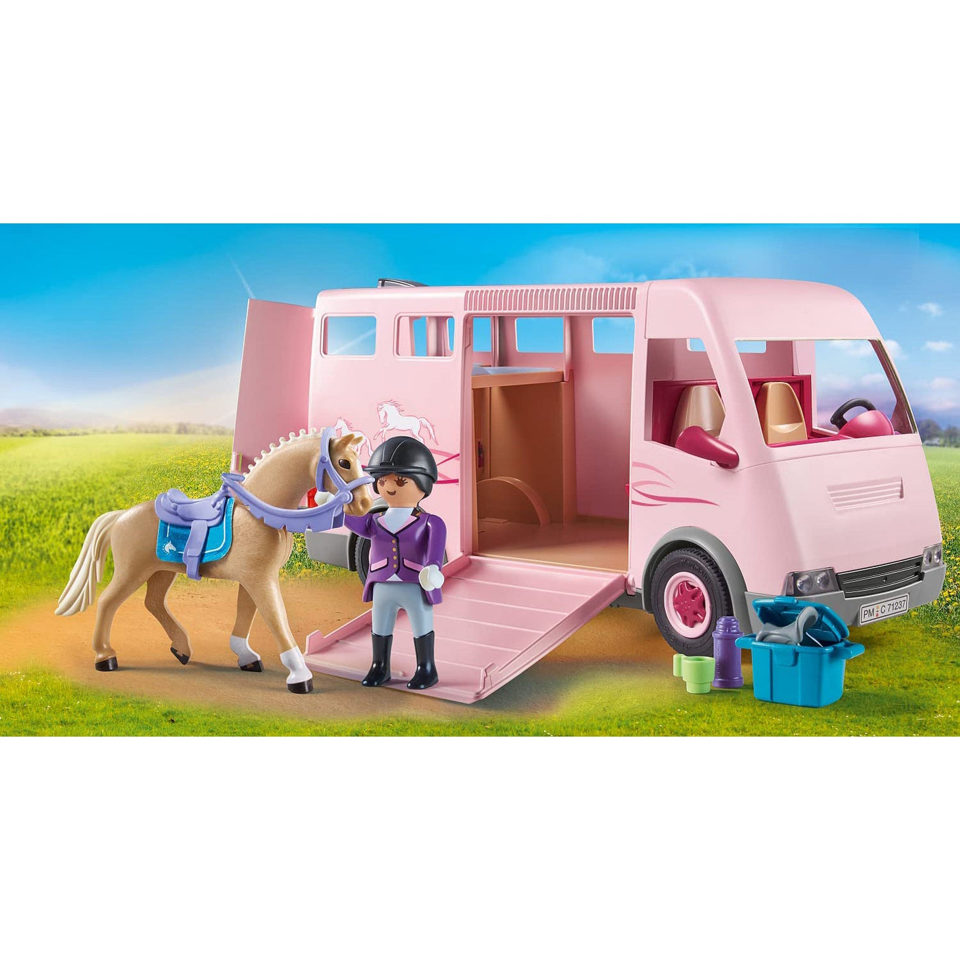 Playmobil Horse Transporter with Trainer Set | Playmobil | Safari Ltd®