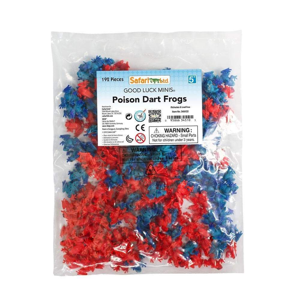 Poison Dart Frogs - 192 pcs - Good Luck Minis | Montessori Toys | Safari Ltd.