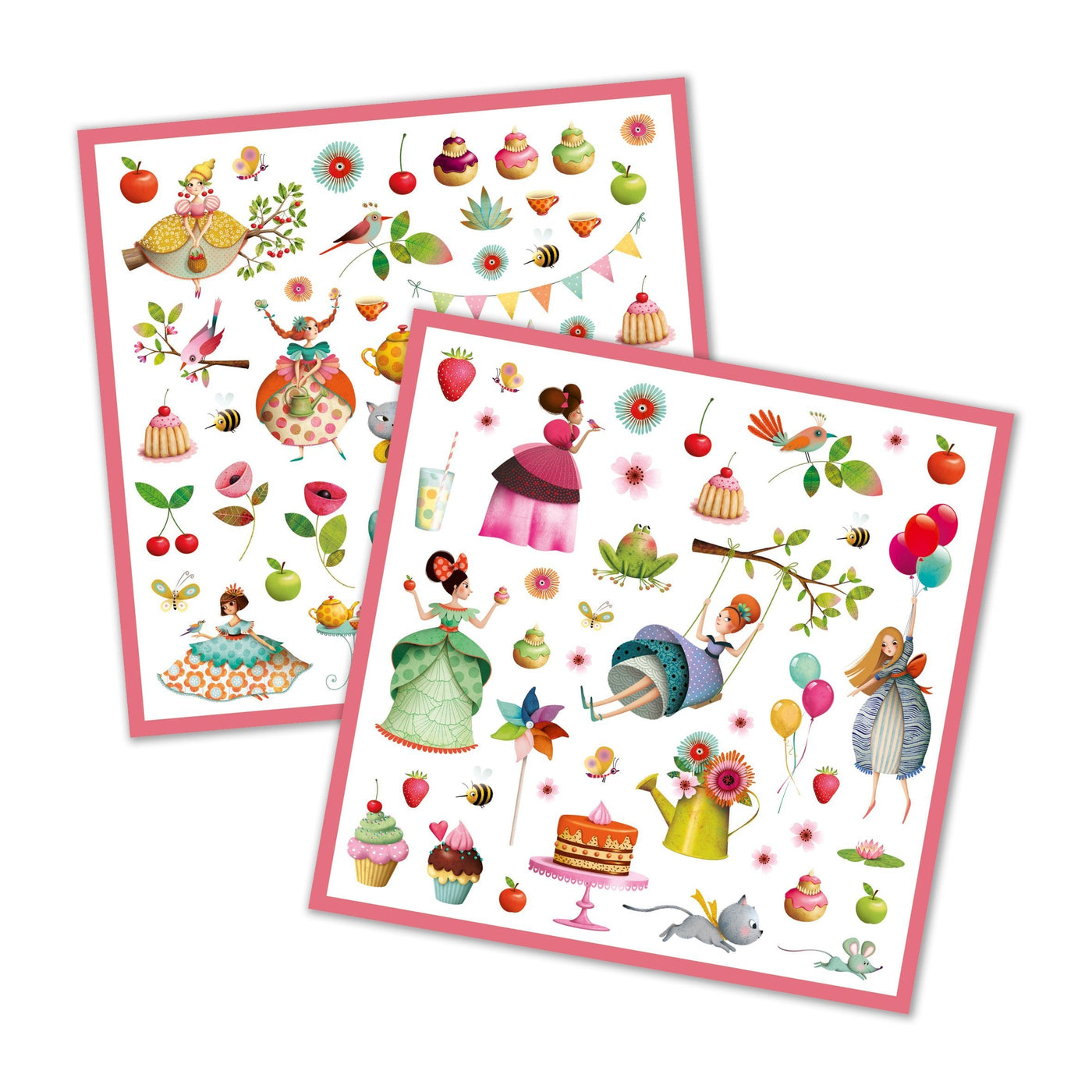 Princess Tea Party Sticker Sheets - Safari Ltd®