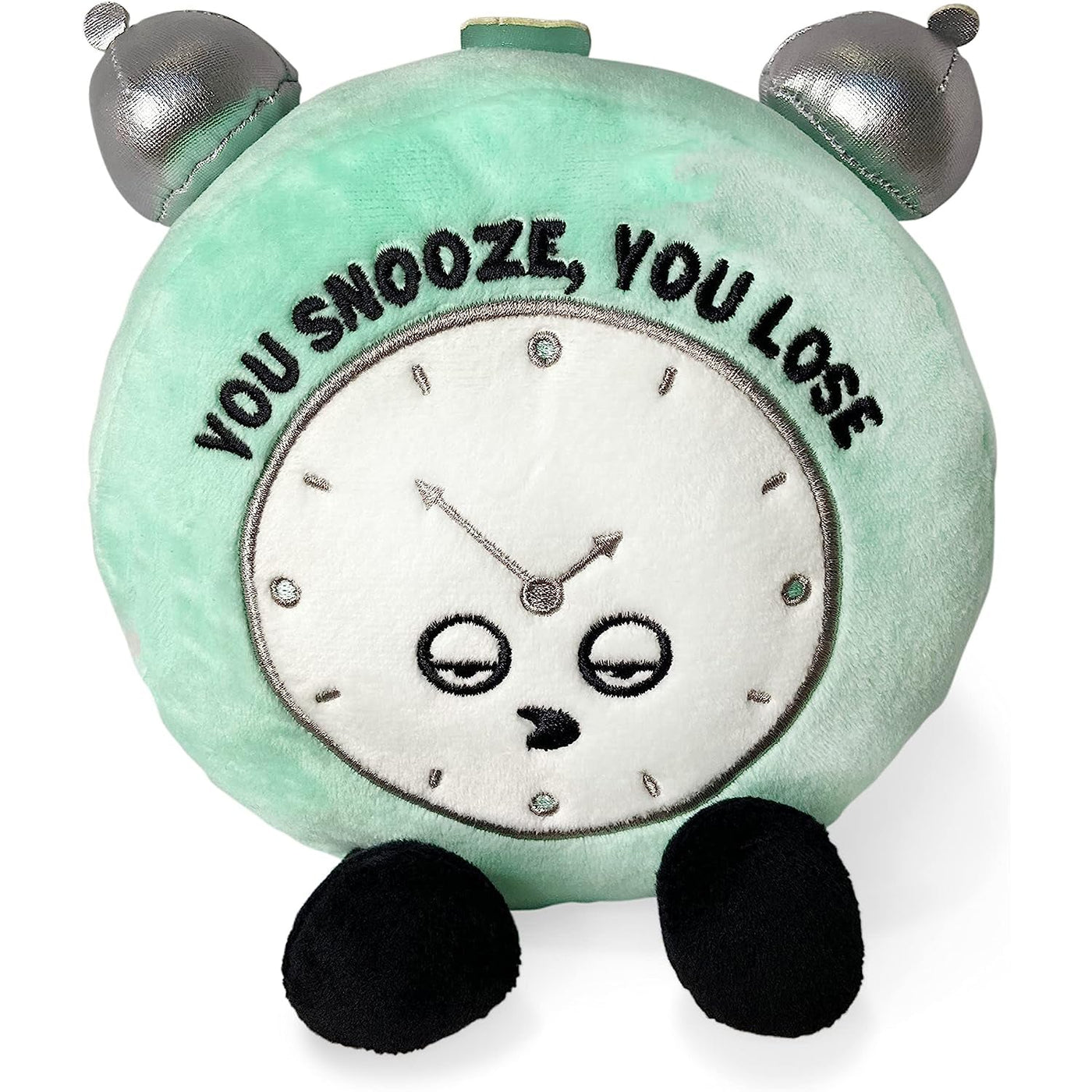 Punchkins Plush Clock - YOU SNOOZE, YOU LOSE - Safari Ltd®