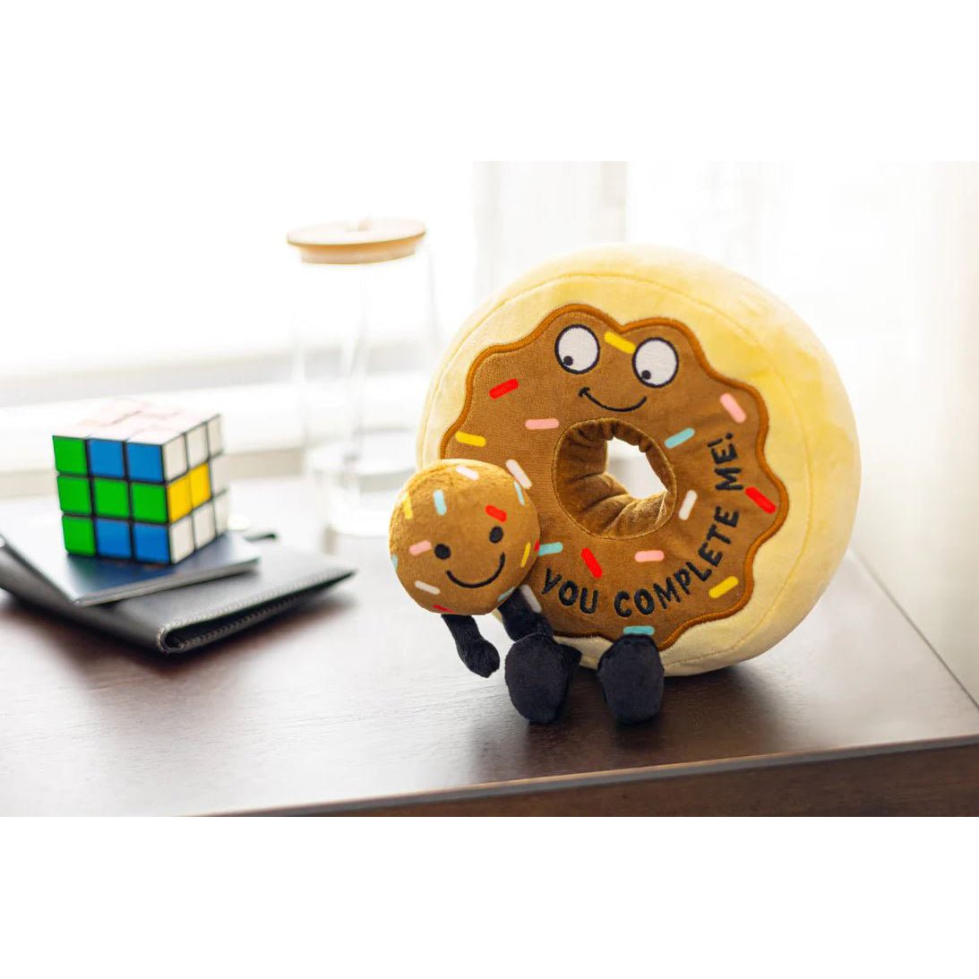 Punchkins Plush Donut - YOU COMPLETE ME! - Safari Ltd®