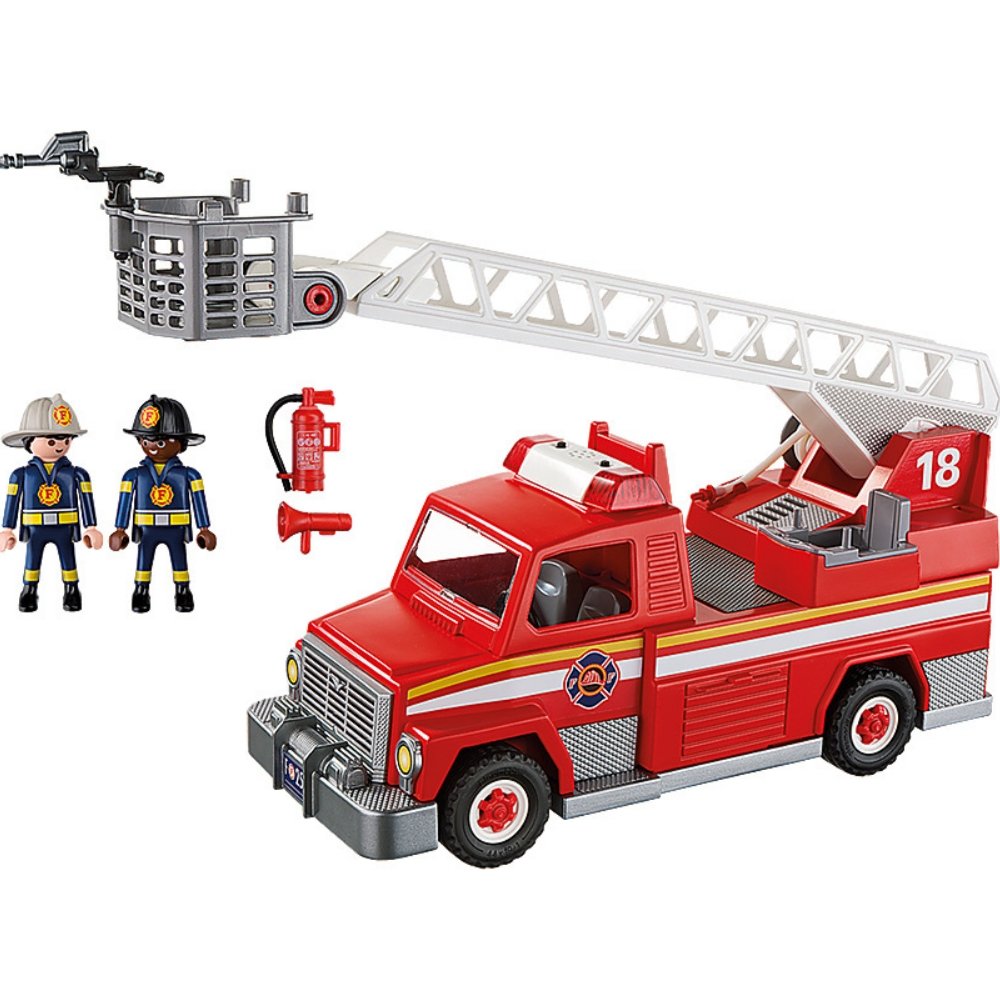 PLAYMOBIL factory Fire Ladder Unit