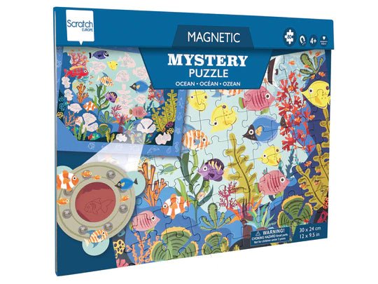 Scratch - Magnetic Mystery Puzzle - Ocean - Safari Ltd®