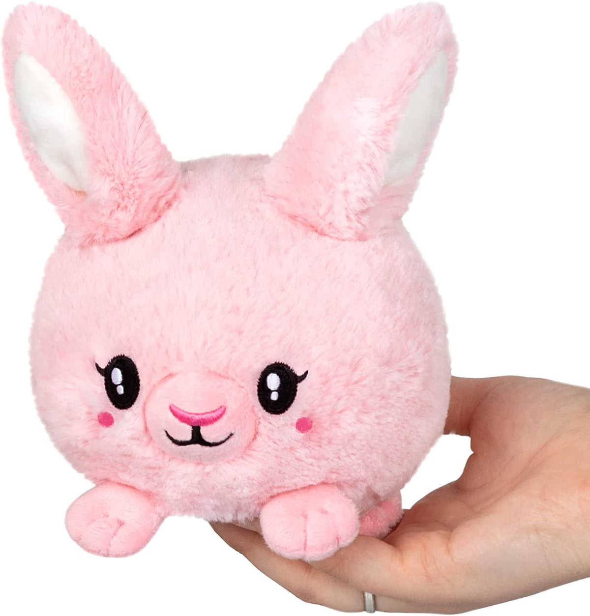 Snugglemi Snackers Fluffy Bunny - Pink | Plush Toy | Safari Ltd®