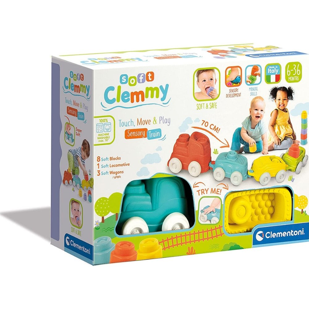 Soft Clemmy Sensory Train - Safari Ltd®