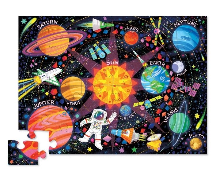 Space Explorer Floor Puzzle (36pc) - Safari Ltd®