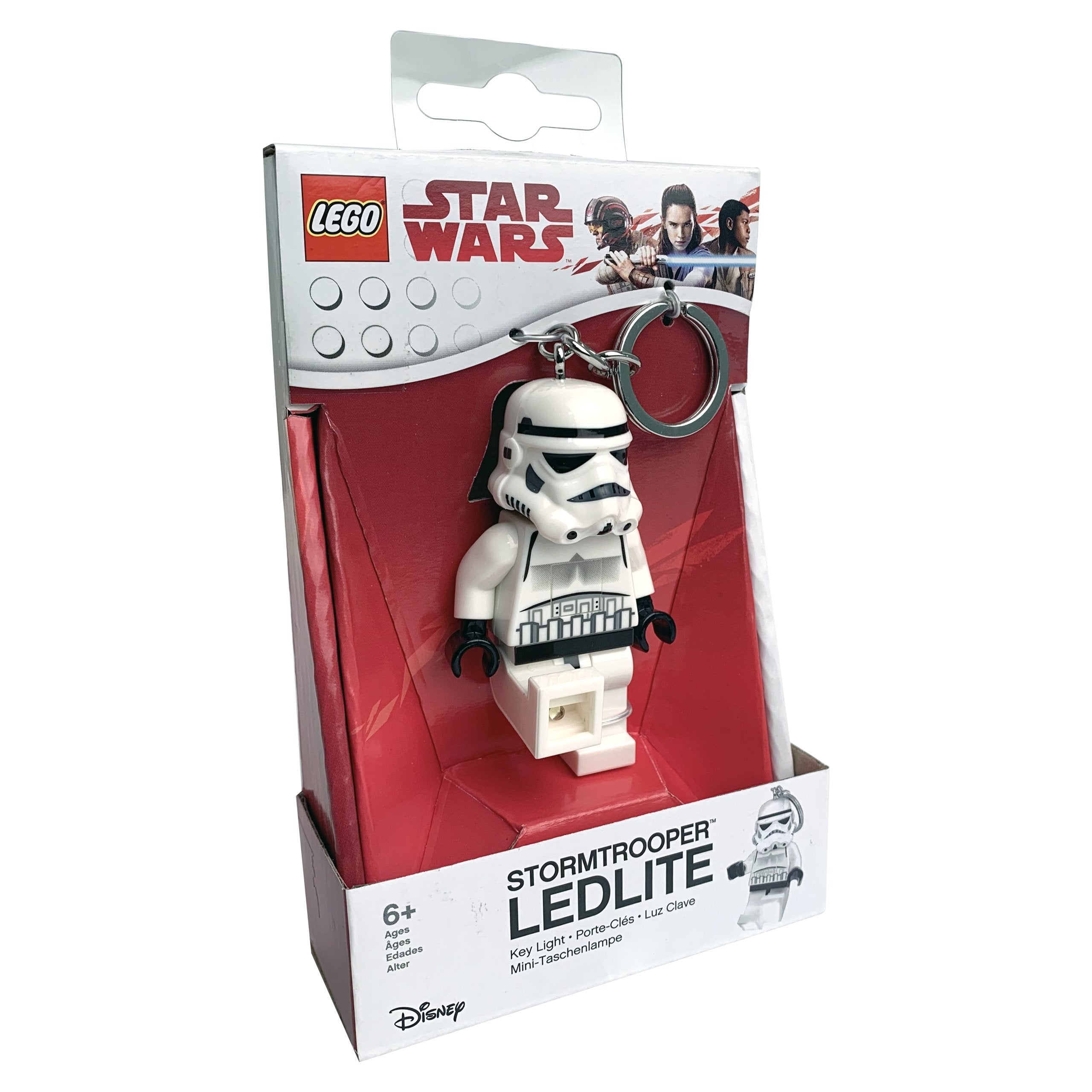 Star Wars LEGO Stormtrooper LED Light Keychain - Safari Ltd®