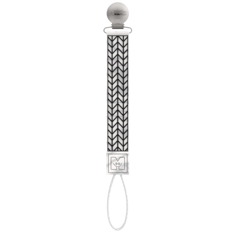 Teether Tether - Black and White Chevron - Safari Ltd®