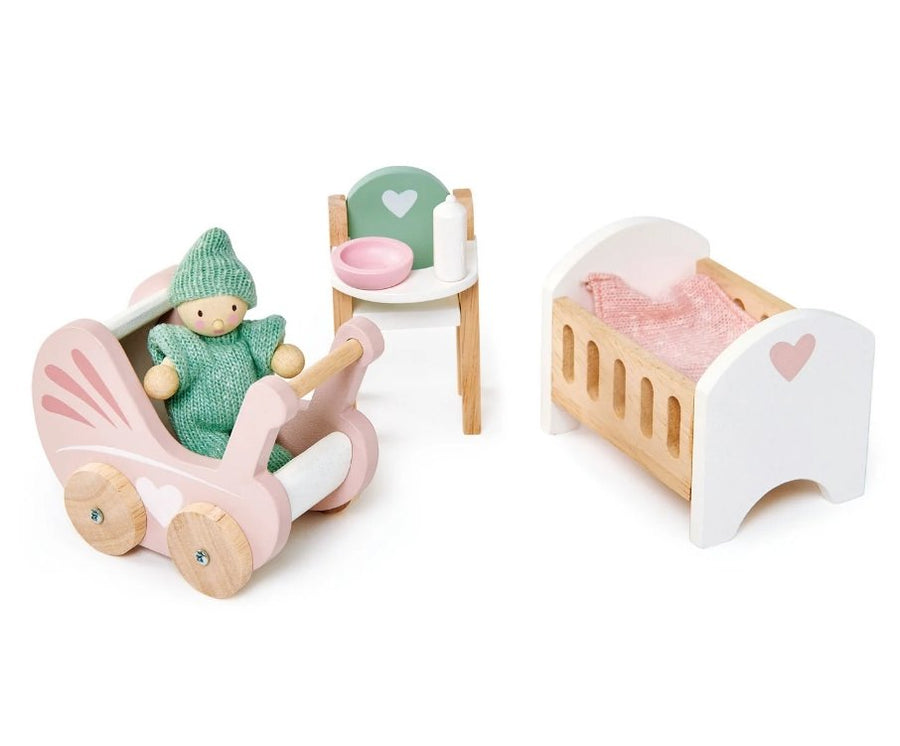 Tender Leaf Toys Dolls House Nursery Set - Safari Ltd®