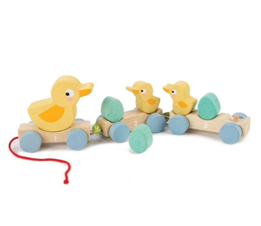 Tender Leaf Toys Pull Along Ducks - Safari Ltd®