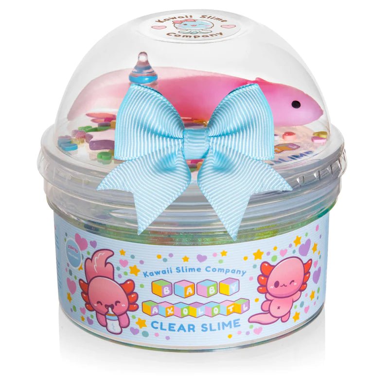 The Kawaii Company - Baby Axolotl Clear Slime - Safari Ltd®