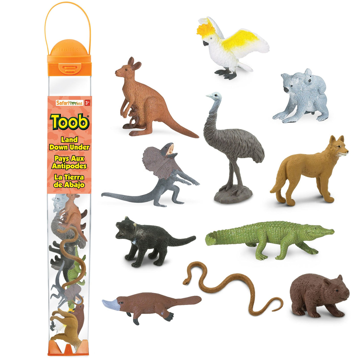 The Land Down Under Austrialian Animal Toys TOOB® | TOOBS® - Mini Toys ...