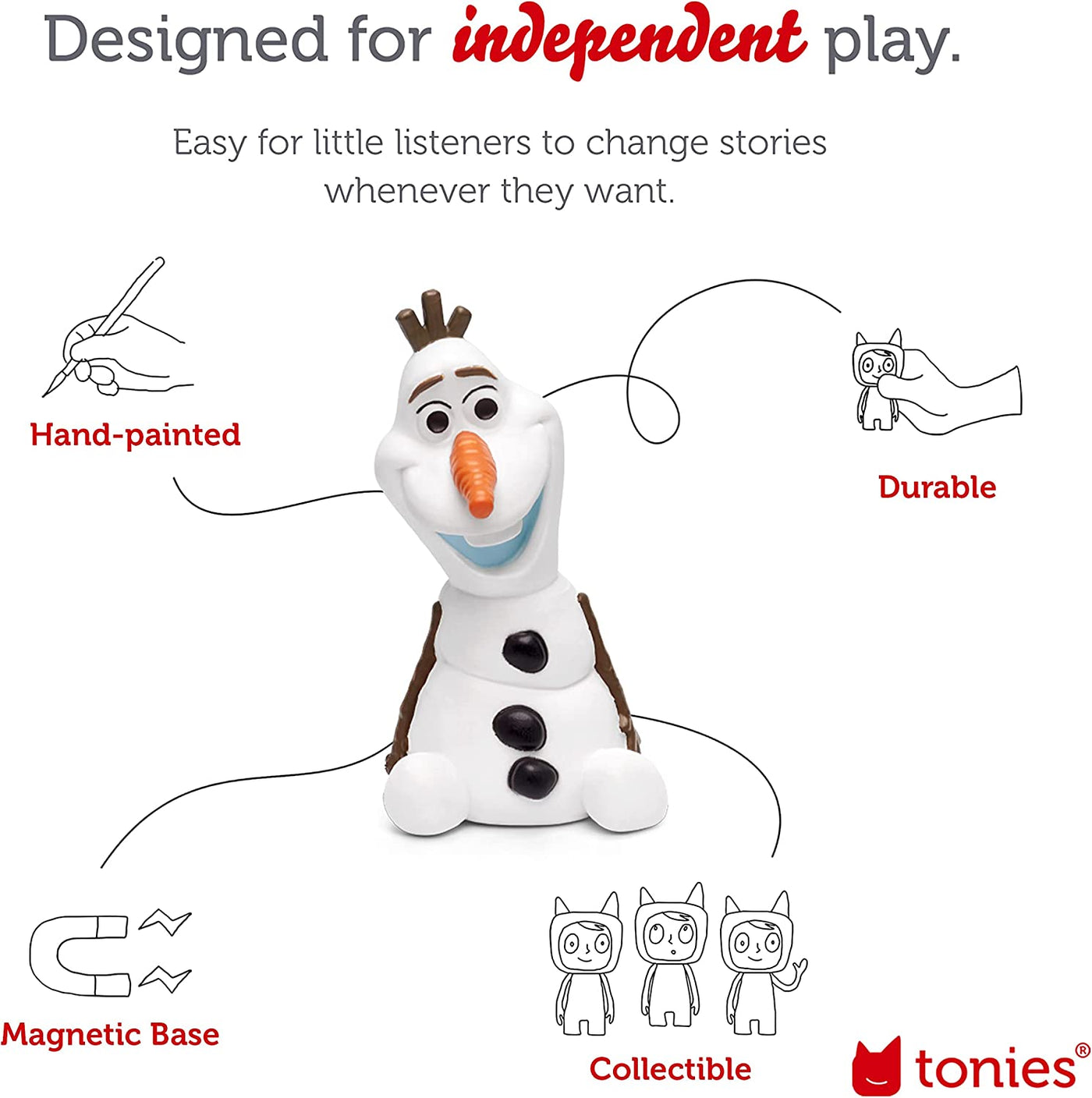 Tonies® Disney - Frozen Olaf Audio Play Character - Safari Ltd®