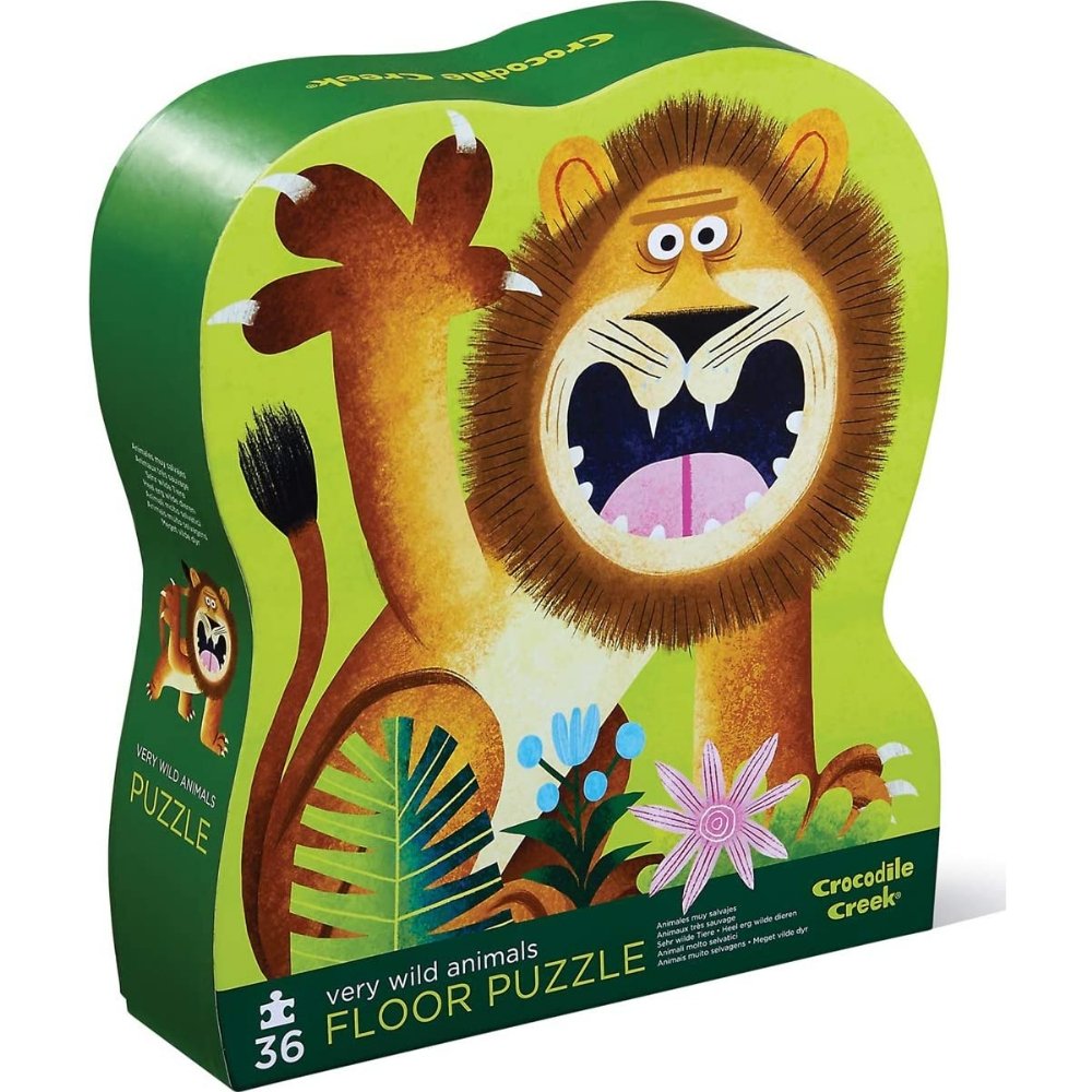 3D Floor Puzzle World Animals - puzzles pour enfants - 38 pièces