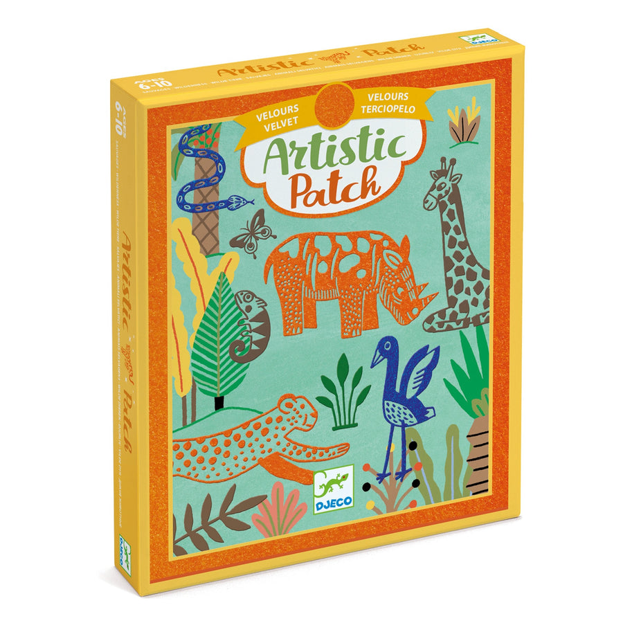 Wilderness Velvet Artistic Patch Activity Set - Safari Ltd®