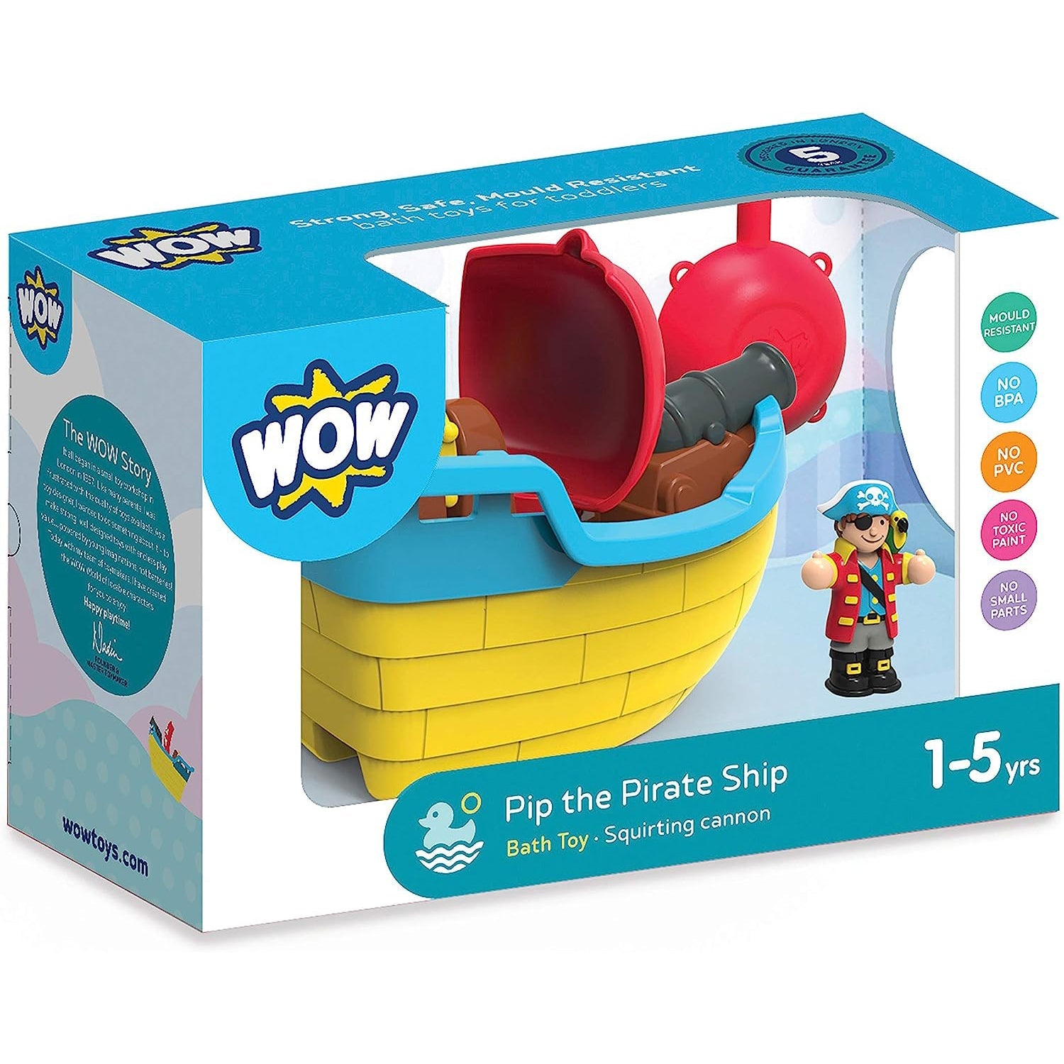 Bath time pirate ship online