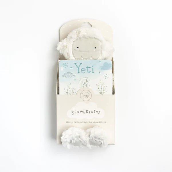 Slumberkins Yeti Stuffie and board deals book