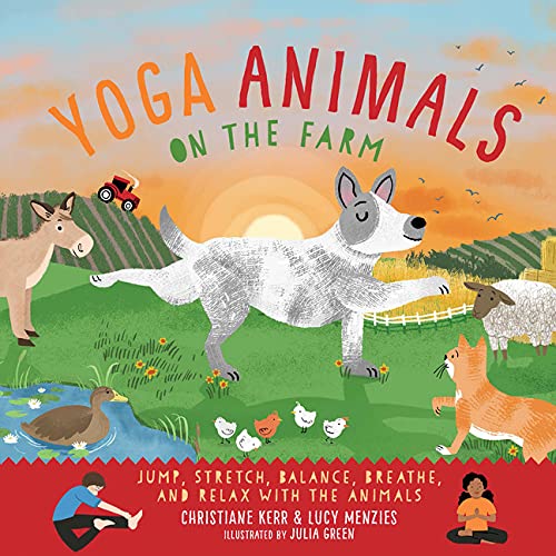 Yoga Animals on the Farm Book - Safari Ltd®