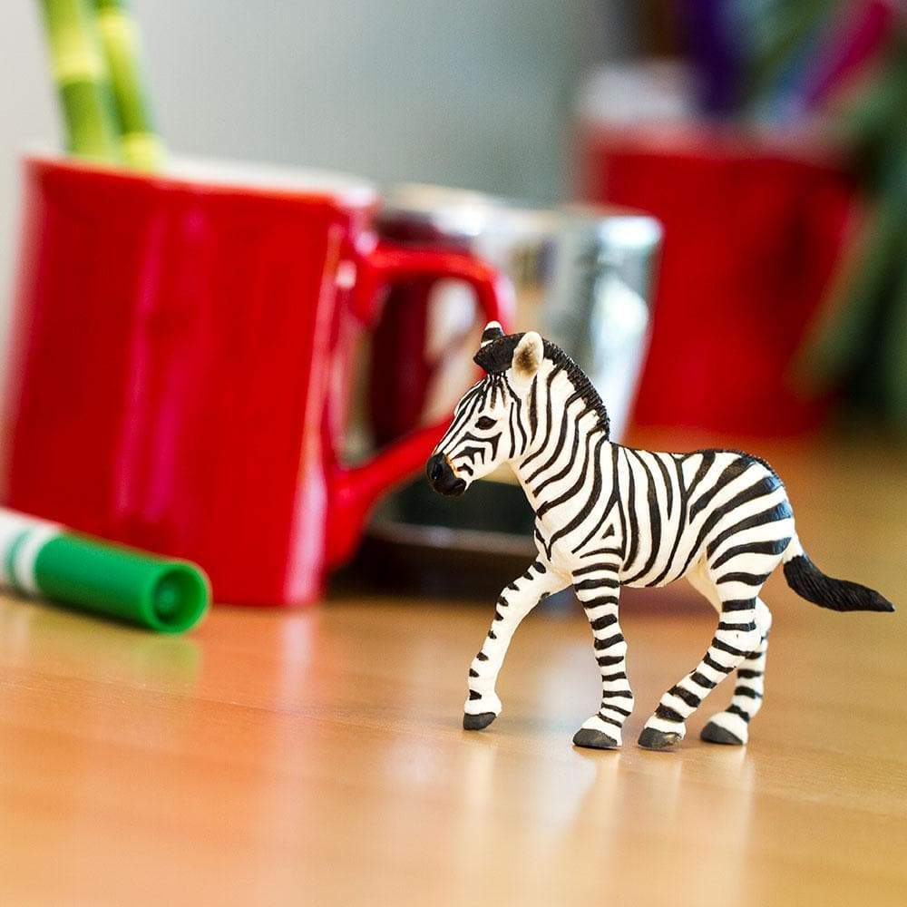 Zebra Foal Toy | Wildlife Animal Toys | Safari Ltd.